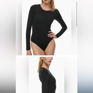 Aritzia Babaton Contour long sleeve bodysuit
